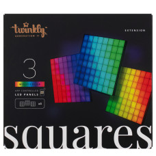 ​Панель Smart LED Twinkly Squares 3  Extension RGB IP20 16x16см розширення до TWQ064STW-07-BEU (TWQ064STW-03-BAD)