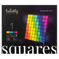 ​Панель Smart LED Twinkly Squares 1 Starter RGB IP20 16х16см USB-C (TWQ064STW-01-BUSB)