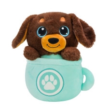 М'яка іграшка Країна Іграшок Собачка в чашці 25 см (QD2401)