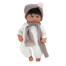 Пупс Країна Іграшок Коричнева шапочка та шарф (2532/2)