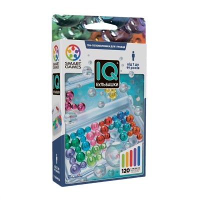 Настільна гра Smart Games IQ Бульбашки (SG 493 UKR) Настільна гра Smart Games IQ Бульбашки (SG 493 UKR)