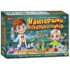 ​Набір для дослідів Ranok Creative Найперший науковий набір (10138045У)