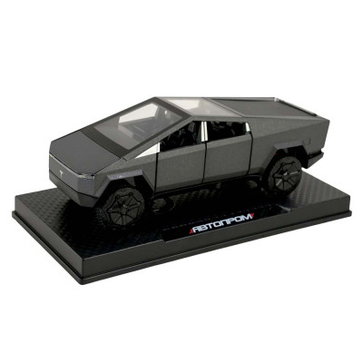 Автомодель Автопром Tesla Pickup Truck чорна (AP74222/4)