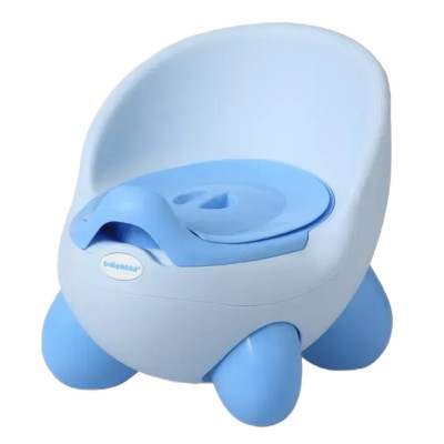 Дитячий горщик Babyhood К'ю К'ю світло блакитний (BH-105LB) Дитячий горщик Babyhood К'ю К'ю світло блакитний (BH-105LB)