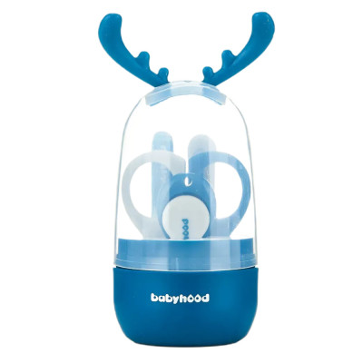 Набір косметичний маникюрний для новонароджених Babyhood блакитний (BH-901B) в Киеве Набір косметичний маникюрний для новонароджених Babyhood блакитний (BH-901B) в Киеве