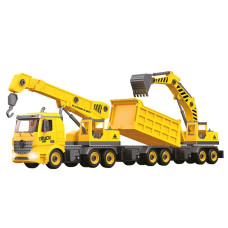 Конструктор Otamanko 3-в-1 Будівельна служба Кран, самоскид, екскаватор (532.02.84)