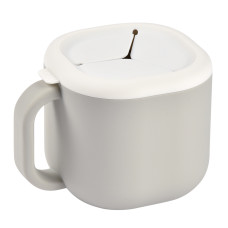 Чашка Beaba Pick 'n' Snack силіконова сіра (913565)