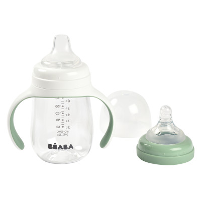 Поїльник Beaba навчальний зелений (913531)