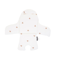 Подушка до стільчика для годування Childhome Evolu Hearts (CHEVOSCJOH)
