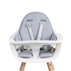 Подушка до стільчика для годування Childhome Evolu Light grey (CHEVOSCNLG)