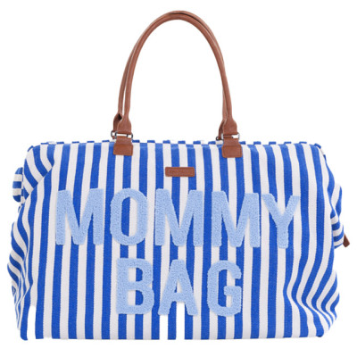 Сумка Childhome Mommy bag stripes electric blue (CWMBBSTBL)