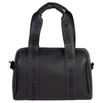 Сумка Childhome Mommy club Signature vegan leather black (CWMCSLBL) Сумка Childhome Mommy club Signature vegan leather black (CWMCSLBL)