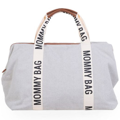 Сумка Childhome Mommy bag Signature canvas off white (CWMBBSCOW)