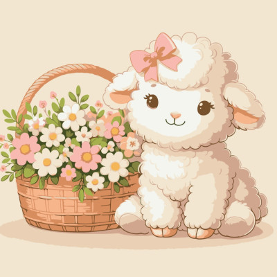 Картина за номерами Art Craft Чарівне ягня 30 х 30 см (15599-AC) Картина за номерами Art Craft Чарівне ягня 30 х 30 см (15599-AC)