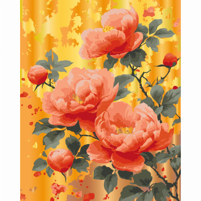 Картина за номерами Art Craft Золото троянд з металізованими фарбами 40 х 50 см (13163-AC) в Черкассах