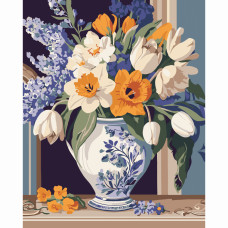 Картина за номерами Art Craft Весняні квіти 40 х 50 см (13154-AC)