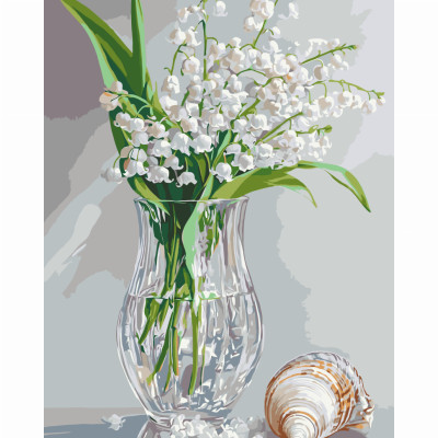 Картина за номерами Art Craft Запашні конвалії 40 х 50 см (13160-AC) в Черкассах