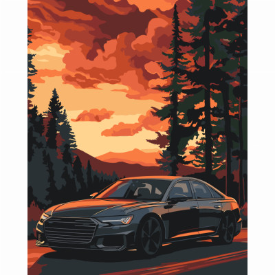 Картина за номерами Art Craft Комфортна поїздка 40 х 50 см (12513-AC)