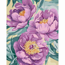 Картина за номерами Art Craft Лілові квітки 40 х 50 см (13161-AC)