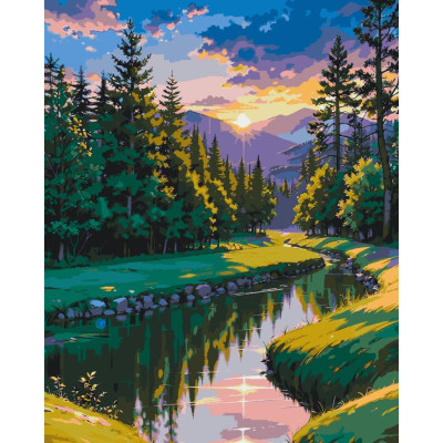 Картина за номерами Art Craft На світанку 40 х 50 см (11038-AC) в Черкассах