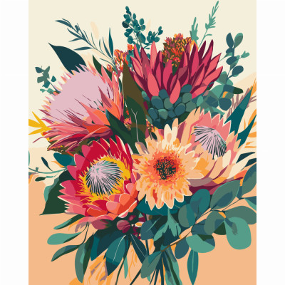 Картина за номерами Art Craft Танок пелюсток 40 х 50 см (13156-AC) в Черкассах