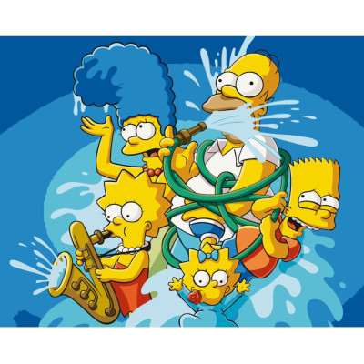 Картина за номерами Art Craft Crazy family 40 х 50 см (16039-AC) в Черкассах