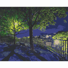 ​Картина за номерами Art Craft Нічний парк 40 х 50 см (10585-AC)