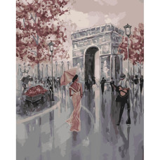 ​Картина за номерами Art Craft Пані на площі Етуаль 40 х 50 см (11224-AC)