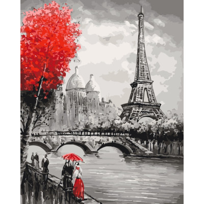 ​Картина за номерами Art Craft Паризький бомонд 40 х 50 см (11223-AC)