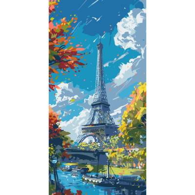 ​Картина за номерами Art Craft Eiffel Tower 40 х 80 см (11571-AC)