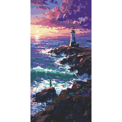 Картина за номерами Art Craft Хвилююче море 40 х 80 см (11573-AC) Картина за номерами Art Craft Хвилююче море 40 х 80 см (11573-AC)