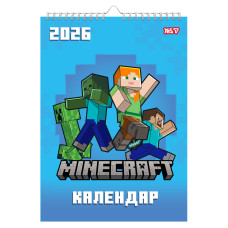 Календар-планер Yes Minecraft 2026 рік А3 (270270)
