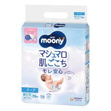 Підгузки Moony NB 0-5 кг 76 шт (4903111137800)