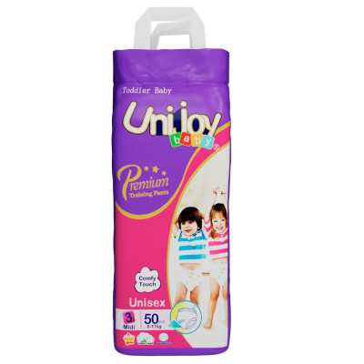 Підгузки-трусики Unijoy Premium М 6-9 кг 50 шт (6973920542438) в Луцке