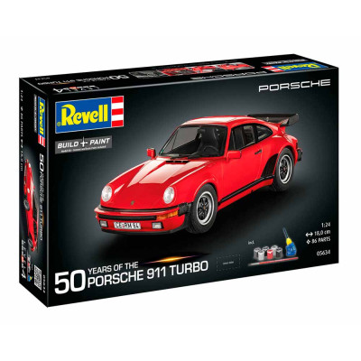 Конструктор Revell Автомобіль Porsch 911 Турбо (RVL-05634) в Запорожье Конструктор Revell Автомобіль Porsch 911 Турбо (RVL-05634) в Запорожье