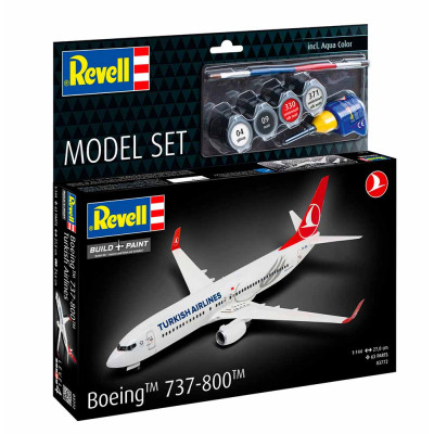 Конструктор Revell Літак Boeing 737-800 Turkish Airlines (RVL-63772)