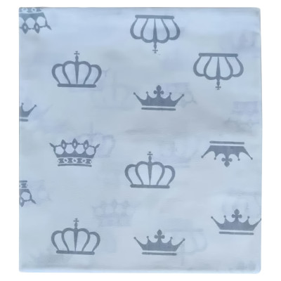 Бавовняна пелюшка Krako Crowns, 80х90 см в Ивано-Франковске Бавовняна пелюшка Krako Crowns, 80х90 см в Ивано-Франковске