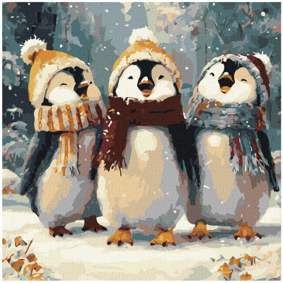 Картина за номерами Ідейка Щасливі співи 40 х 40см (KHO6856) в Черкассах Картина за номерами Ідейка Щасливі співи 40 х 40см (KHO6856) в Черкассах