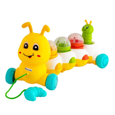 Іграшка музична Baby Team Повзунчик жовтий (8659/1) Іграшка музична Baby Team Повзунчик жовтий (8659/1)
