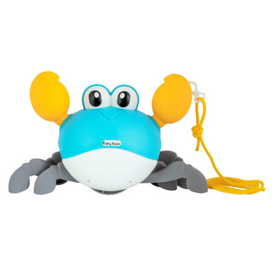 ​Іграшка для ванни Baby Team Чудо краб бірюзовий (8685/2)