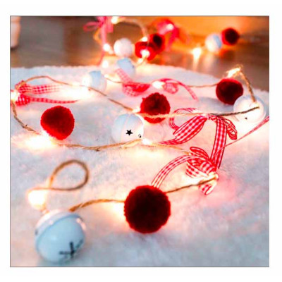 Декоративна гірлянда StreetGo Дзвіночки (SGMC00008) в Херсоне