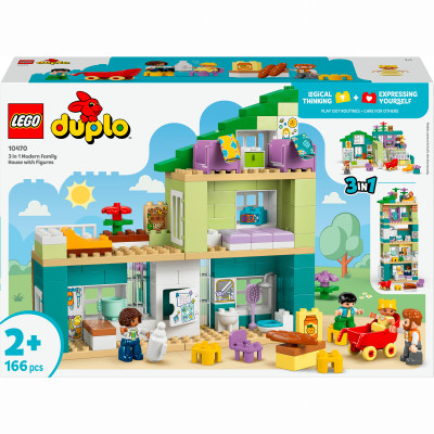 Конструктор DUPLO Town Сучасний родинний будинок із фігурками 3 в 1 (10470) в Хмельницком