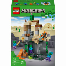 Конструктор LEGO Minecraft Підземелля зомбі (21587)