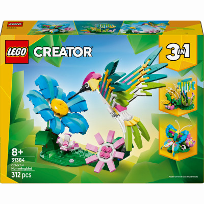 Конструктор LEGO Creator Дикі тварини: барвистий колібрі (31384) Конструктор LEGO Creator Дикі тварини: барвистий колібрі (31384)