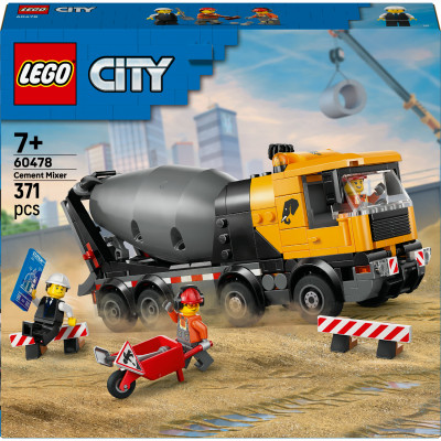 Конструктор LEGO City Бетонозмішувач (60478) Конструктор LEGO City Бетонозмішувач (60478)
