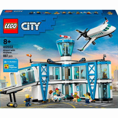 Конструктор LEGO City Аеропорт із літаком (60502) Конструктор LEGO City Аеропорт із літаком (60502)