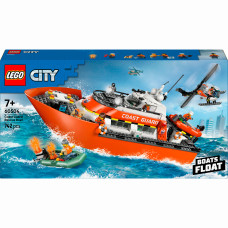 Конструктор LEGO City Рятувальний катер і гелікоптер берегової охорони (60504)