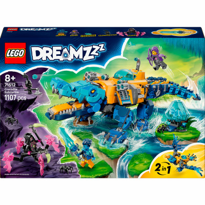Конструктор LEGO DREAMZzz Підводний човен-крокодил (71512) в Хмельницком