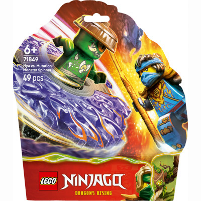 Конструктор LEGO NINJAGO Нія проти спінера монстра-мутанта (71849) Конструктор LEGO NINJAGO Нія проти спінера монстра-мутанта (71849)