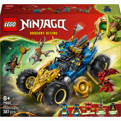 Конструктор LEGO NINJAGO Автомобіль-трансформер Джея (71856) Конструктор LEGO NINJAGO Автомобіль-трансформер Джея (71856)